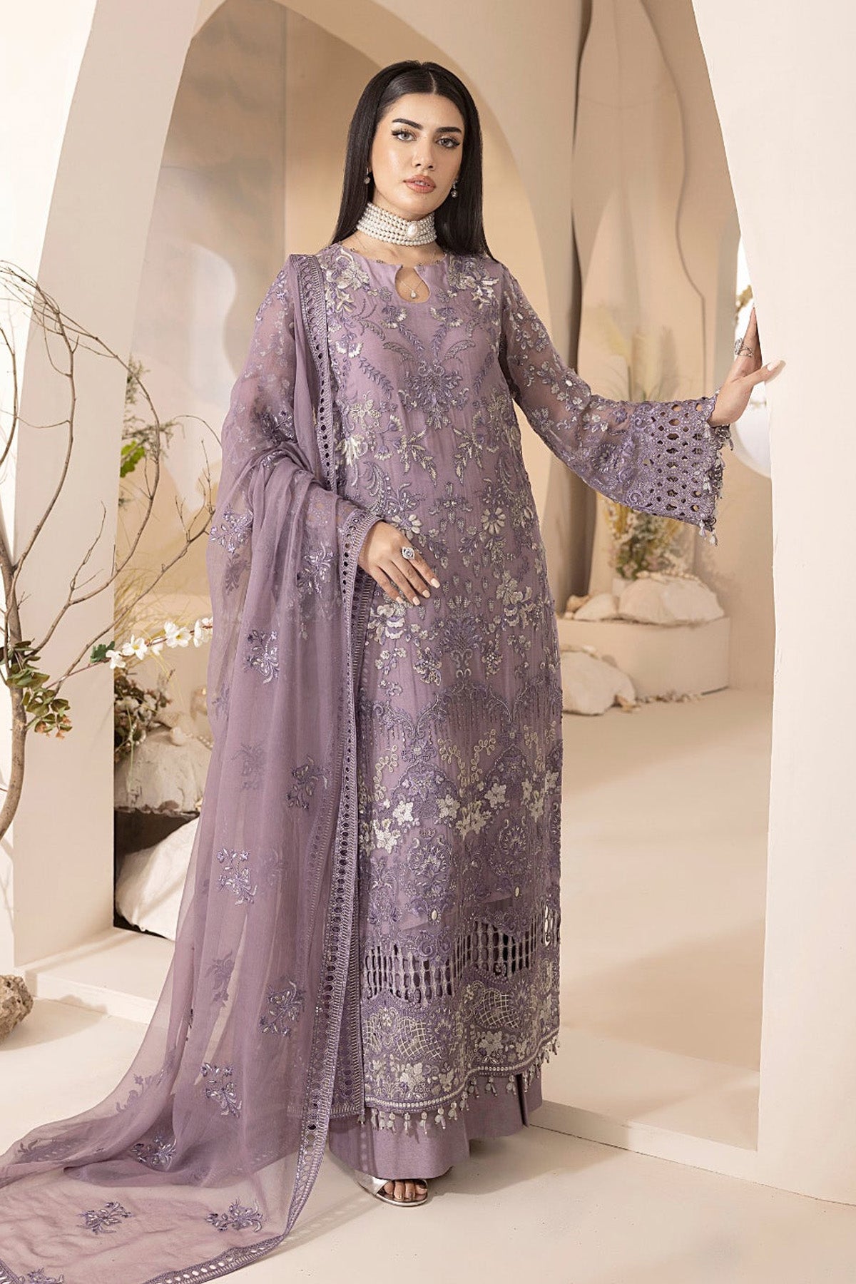 knee length dresses for ladies Mauve